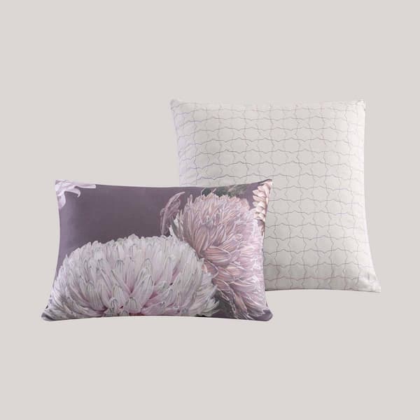 Bebejan&#174; Bloom Purple 5-Piece Reversible Comforter Set