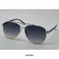 Womens Fantas Eyes Portofino Aviator Sunglasses w/Gradient Lens - image 3