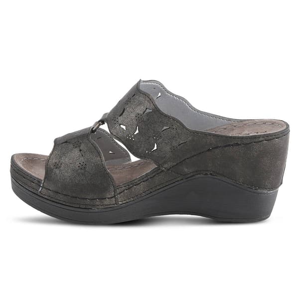 Womens Flexus® By Spring Step Dreiser Wedge Slide Sandals