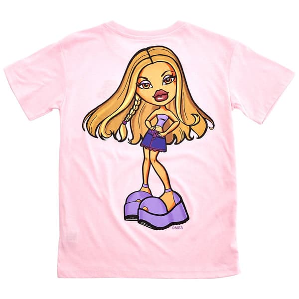 Girls (7-16) Bratz Short Sleeve Embroidered Tee