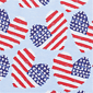 Plus Size Alfred Dunner Land of the Free Flag Hearts Tee - image 5