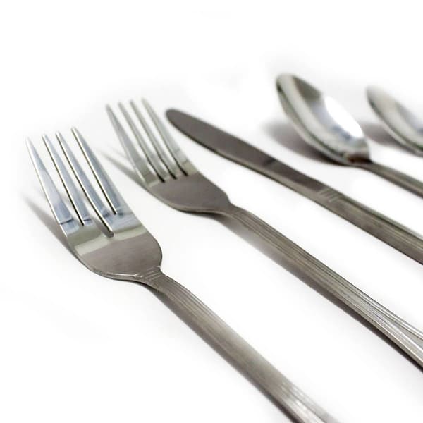 BergHOFF Matte Stainless Steel 20pc. Flatware Set