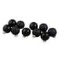 Northlight Seasonal 10ct. Black Glass Ball Christmas Ornaments - image 1