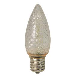 Sienna C9 Faceted White Christmas Replacement Bulbs - Set of 4