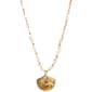 Ashley Cooper(tm) Gold-Plated Metal Chain Necklace w/ Shell Pendant - image 1