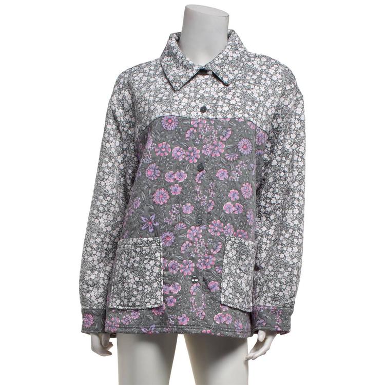 Womens MUK LUKS® Quilted Patchwork Floral Pajama Shacket