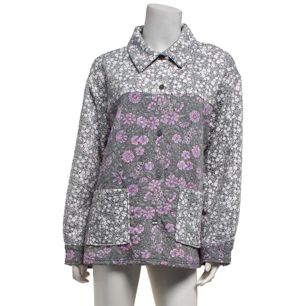 Womens MUK LUKS® Quilted Patchwork Floral Pajama Shacket