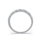Endless Affection&#8482; 1/10ctw. Diamond Sterling Silver Braid Ring - image 3