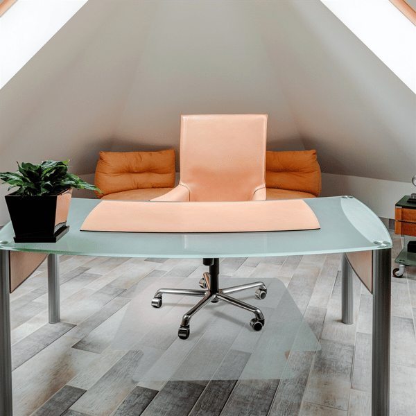 Floortex® Ultimat® Polycarbonate Lipped Chair Mat for Hard Floor