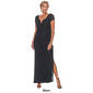 Womens Connected Apparel Short Sleeve Sequin Lace Sheath Gown - image 5