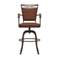 HH2 Home Bridgetown Tilt Base Metal Bar Height Swivel Stool - image 3