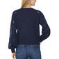 Womens Cece Long Sleeve Bead Detail Button Front Cardigan - image 2