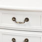 Baxton Studio Gabrielle Traditional French Country 3 Drawer Night - image 5