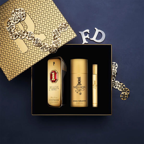 Rabanne 1 Million Royal Parfum 3pc. Gift Set