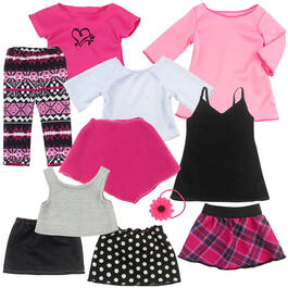 Sophia's&#40;R&#41; 11pc. Mix and Match Apparel Set