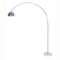 HomeRoots 85in. White Arched Floor Lamp With Dome Shade - image 3