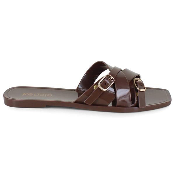 Womens Kensie Jellie Slide Sandals