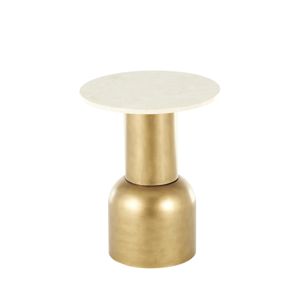 9th & Pike® Contemporary Gold Metal Accent Table