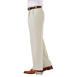 Mens Haggar® Cool 18® PRO Heather Classic Pleat Front Pants