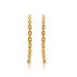 Nova Star&#174; 1/10ctw. Lab Grown Diamond Marquise Hoop Earrings - image 4