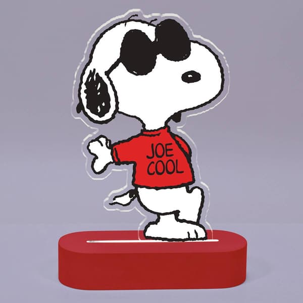 Snoopy Joe Cool Acrylic Tabletop Decor - image 