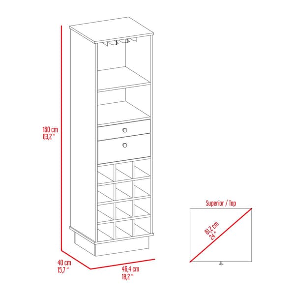 FM FURNITURE Hype Bar Cabinet