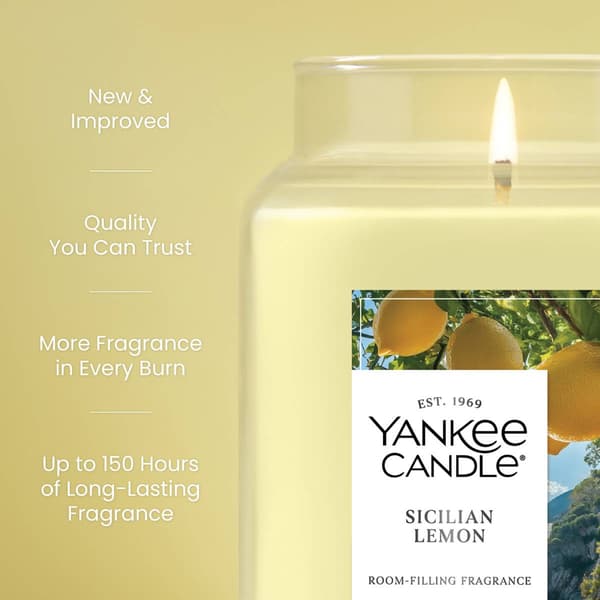 Yankee Candle® 22oz. Sicilian Lemon Jar Candle