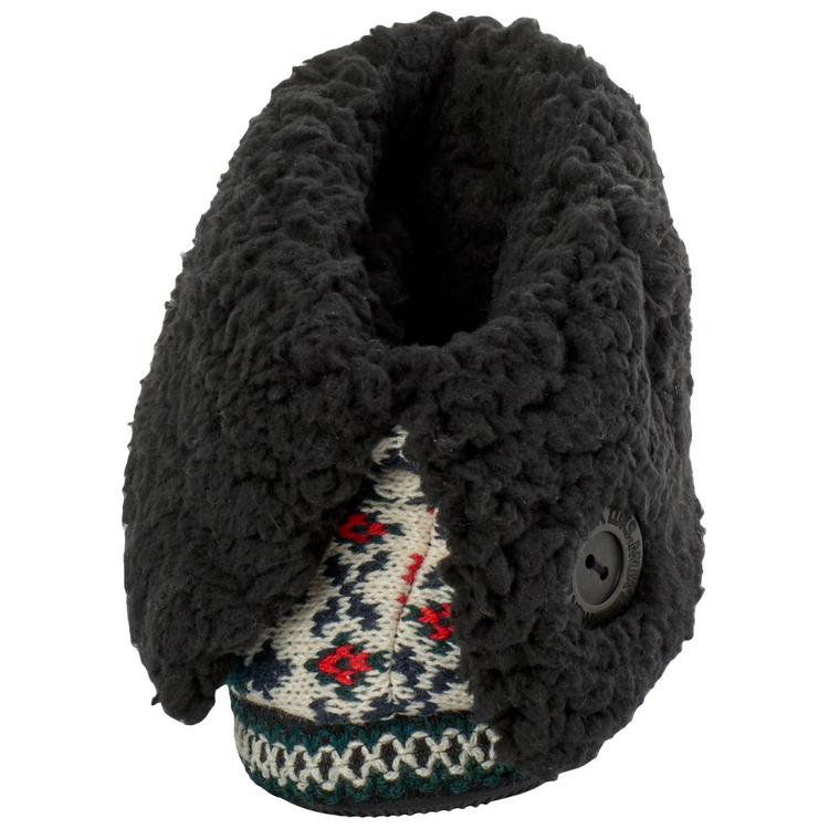 Womens MUK LUKS® Melinda Boot Slippers - Navy/Multi