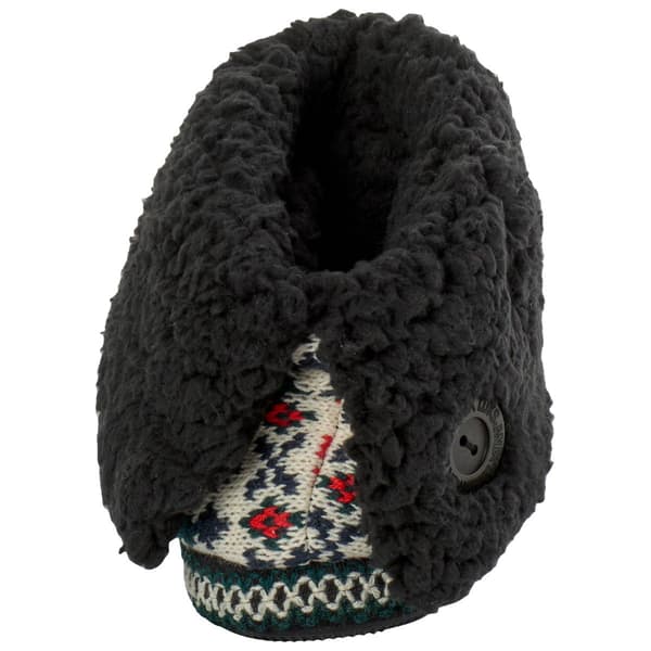Womens MUK LUKS® Melinda Boot Slippers - Navy/Multi