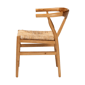 bali & pari Fika Dining Chair with Woven Seagrass Seat - image 3