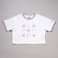 Girls (7-16) Champion(R) Boxy Foil Bow Ringer Tee - image 1