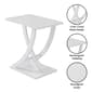 Convenience Concepts Newport Criss-Cross Chairside End Table - image 3