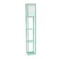 Simple Designs Floor Lamp Organizer Storage Shelf w/2 USB Ports - image 4