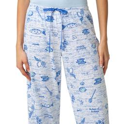 Plus Size HUE® Mediterranean Table Pajama Capris