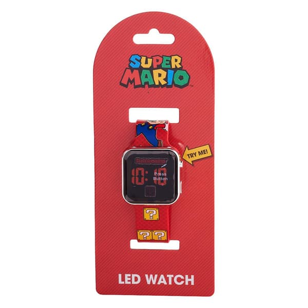 Kids Super Mario Touch LED Watch - GSM4107 - image 