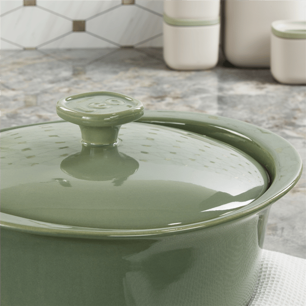 BergHOFF Balance 4pc. Stone Casserole Set With Stone Cover