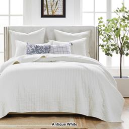 Greenland Home Fashions™ Monterrey Finely Stitch Solid Quilt Set