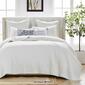 Greenland Home Fashions&#8482; Monterrey Finely Stitch Solid Quilt Set - image 4