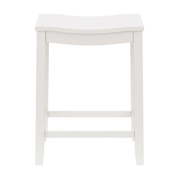 HH2 Home Fiddler Backless Saddle Seat Counter Height Stool