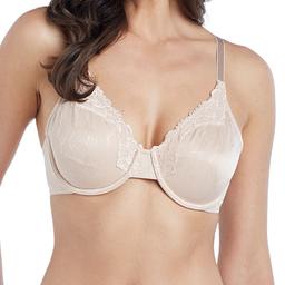 Womens Ellen Tracy Lace Trim Jacquard Bras 6409