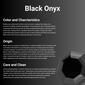 Gemminded Sterling Silver 6mm Heart Black Onyx Pendant - image 6