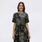 Womens Connected Apparel Short Sleeve Pocket Shift Dress - image 3