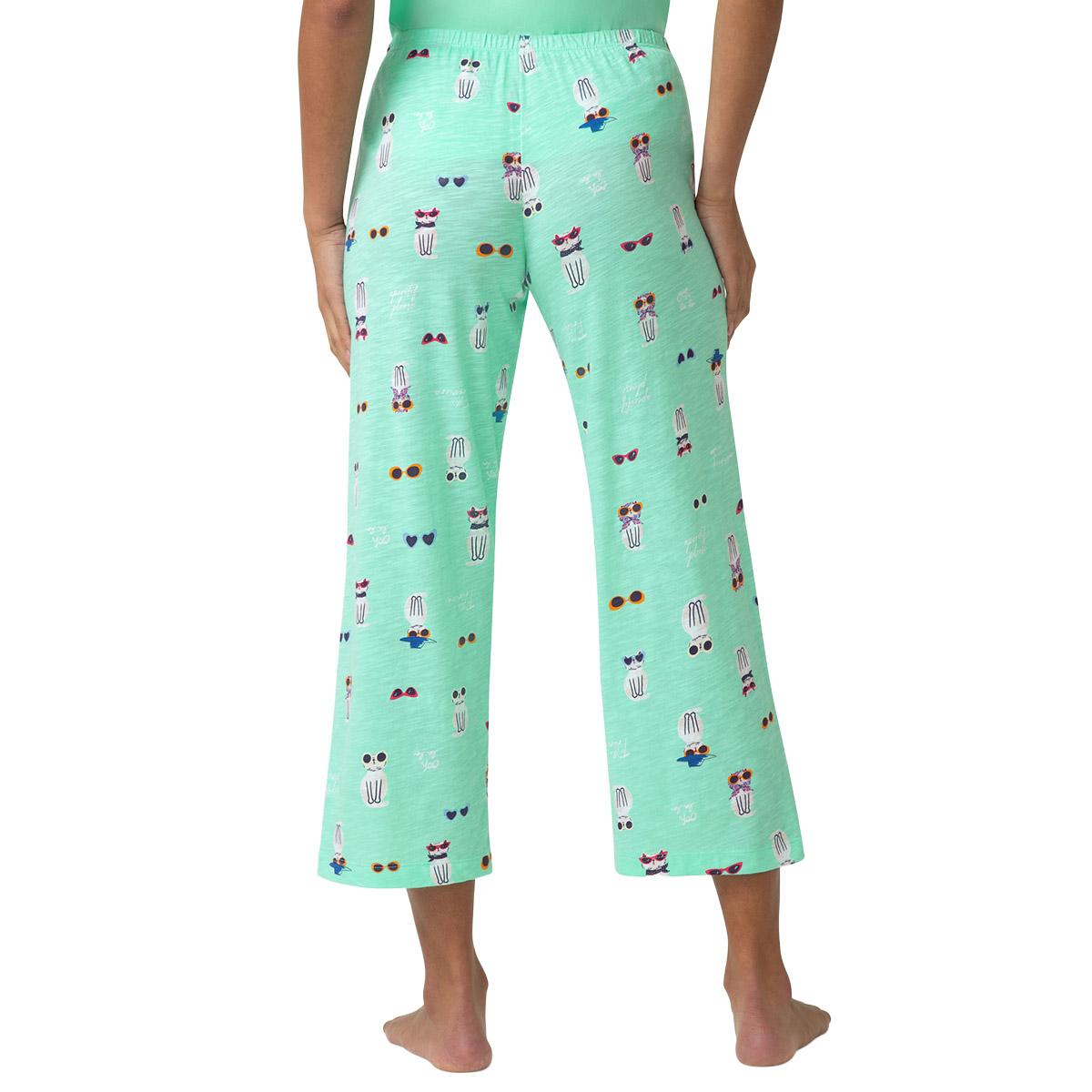 Plus Size HUE® Tabbies On The Town Pajama Capris