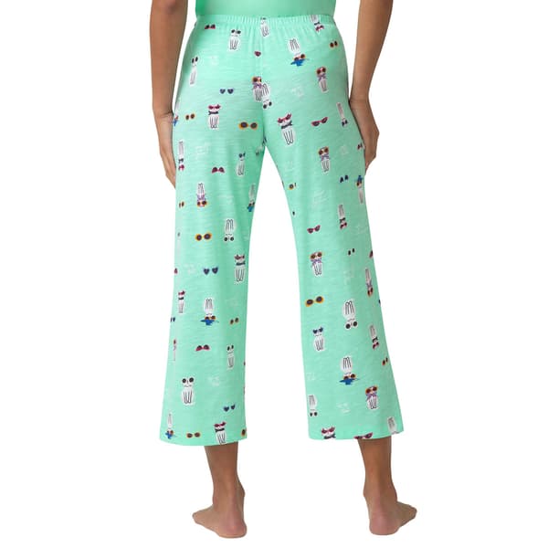 Womens HUE Tabbies On The Town Printed Capris