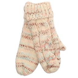 Womens Muk Luks Marled Cable Knit Mitten