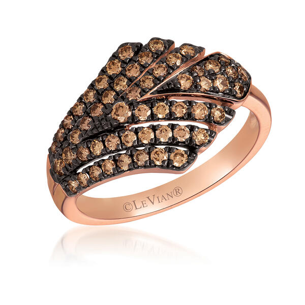 Le Vian&#40;R&#41; Chocolatier&#40;R&#41; 14kt. Rose Gold & Chocolate Diamond&#40;R&#41; Ring - image 