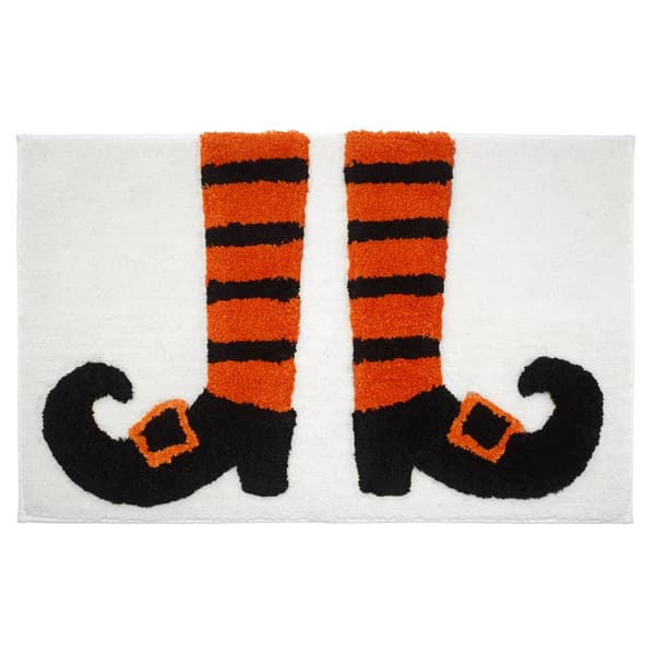 Avanti Witch Shoes Halloween Bath Rug