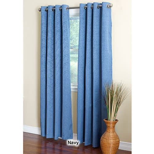 Portland Room Darkening Foam Back Grommet Curtain Panel