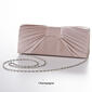 Sasha Satin Chic Pleated Clutch - image 5