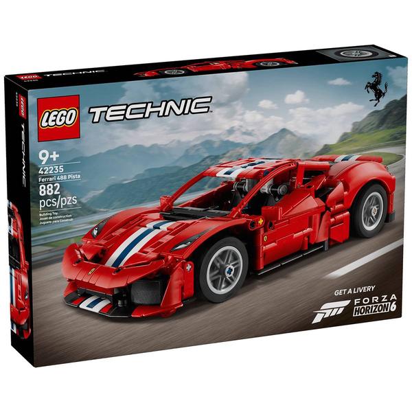 LEGO(R) Speed Champion Ferrari 488 Pista Car Building Kit - image 
